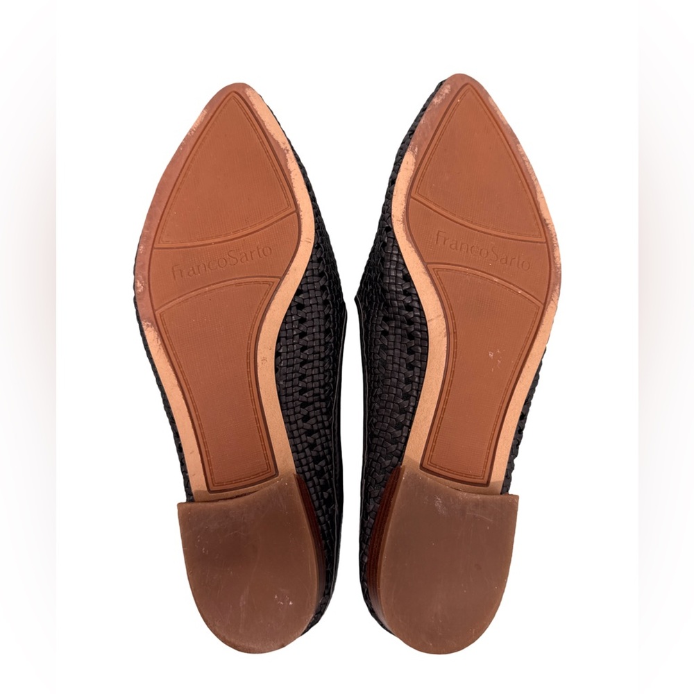Franco Sarto Sorello Woven Weaved Mules Women’s 6.5 Black - Picture 9 of 9